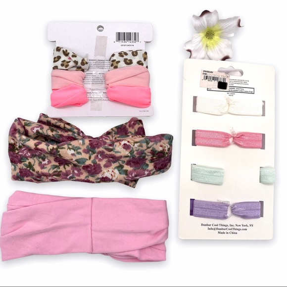 NWT/EUC 10 Infant Girls Headband Mixed Lot - Picture 2 of 13
